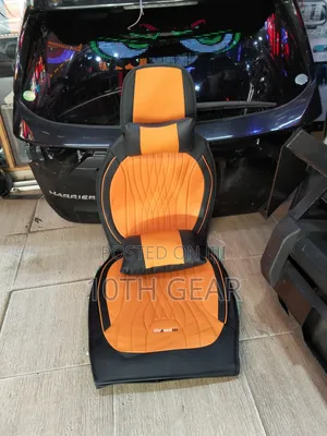 Universal Seat Covers (Black Orange)