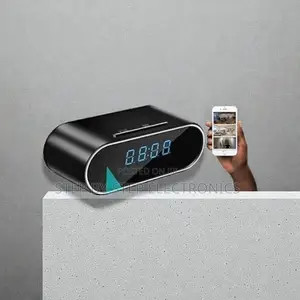Home Security and Surveillance Purposes Wifi Clock Spy Camera
