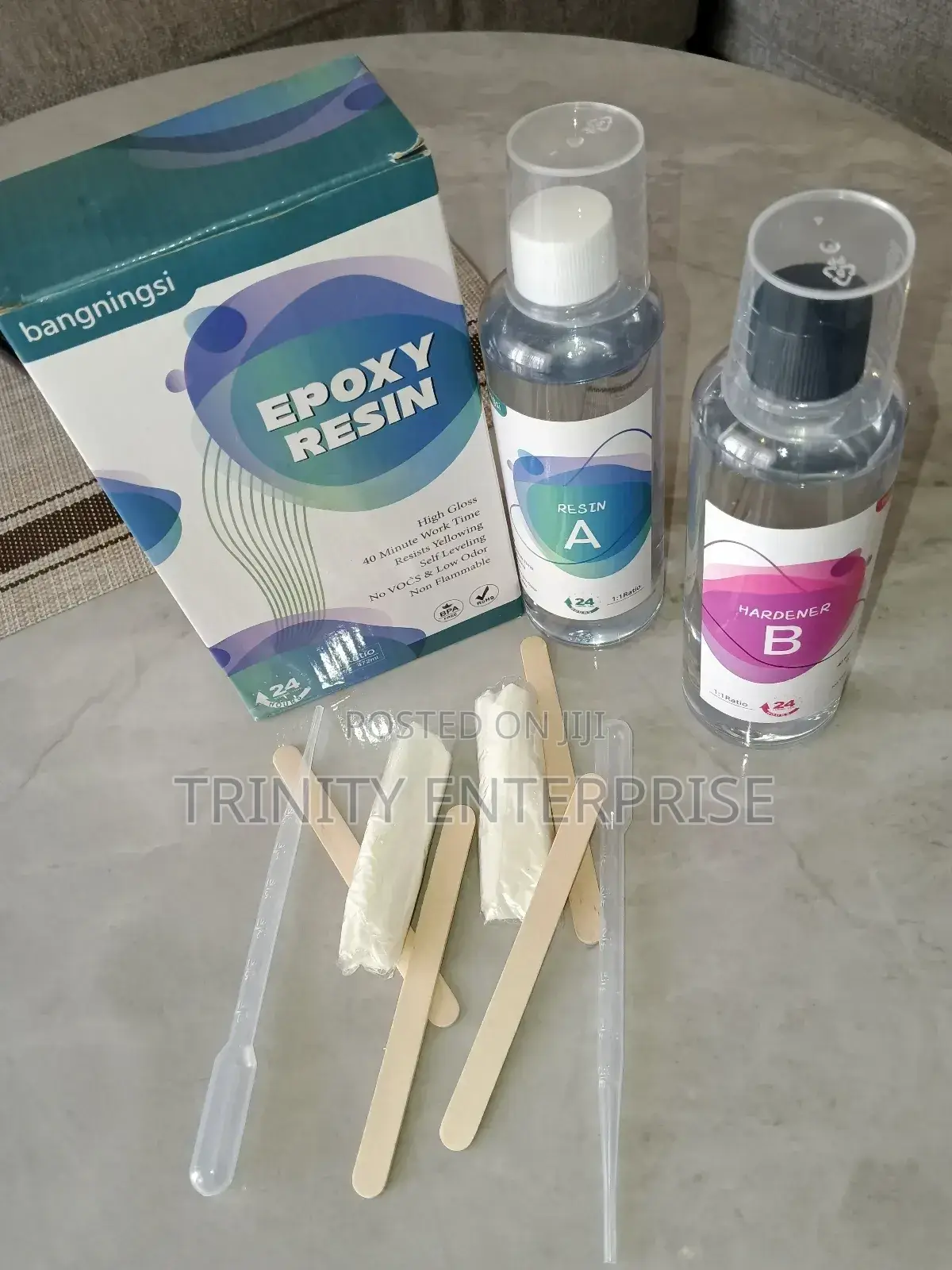 Premium Epoxy Resin Hqrderne Kit 500g