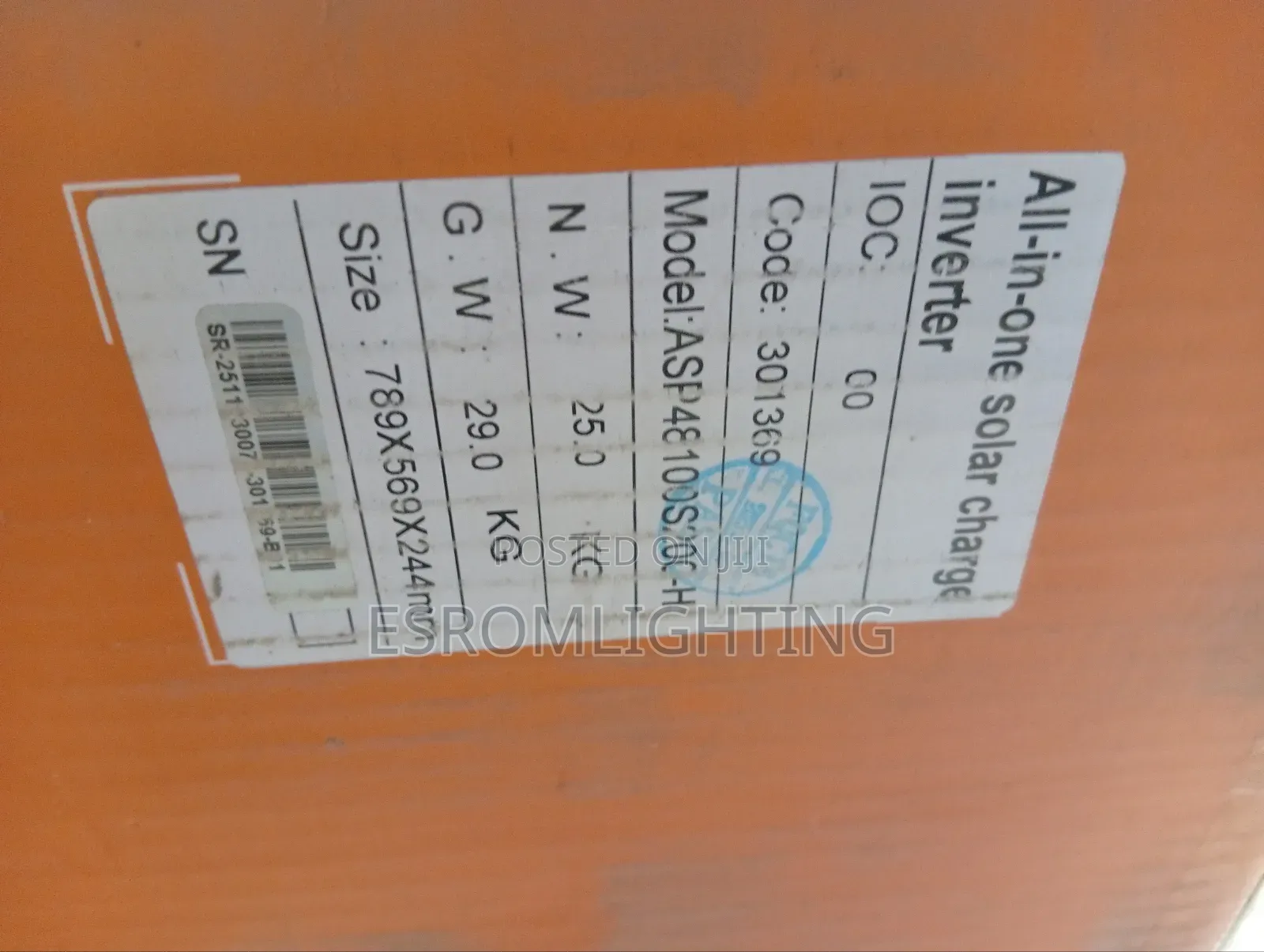 Asp48100s200-H Srne Solar Charge Inverter