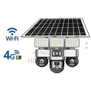 V380 Pro App 3 Lens Pan-Tilt Intelligent Camera for Outdoor