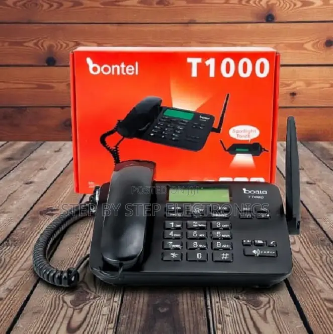 Bontel GSM Wireless Desktop Phone Big Phone Book Support