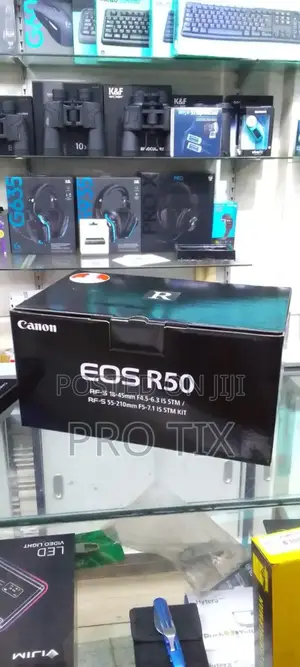 Canon Eos R50 Rf-S 18-45mm + 55-210mm (Dual) Kit