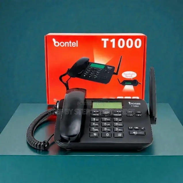 Bontel GSM Fixed Phone One Touch Dialing Loud Speaker