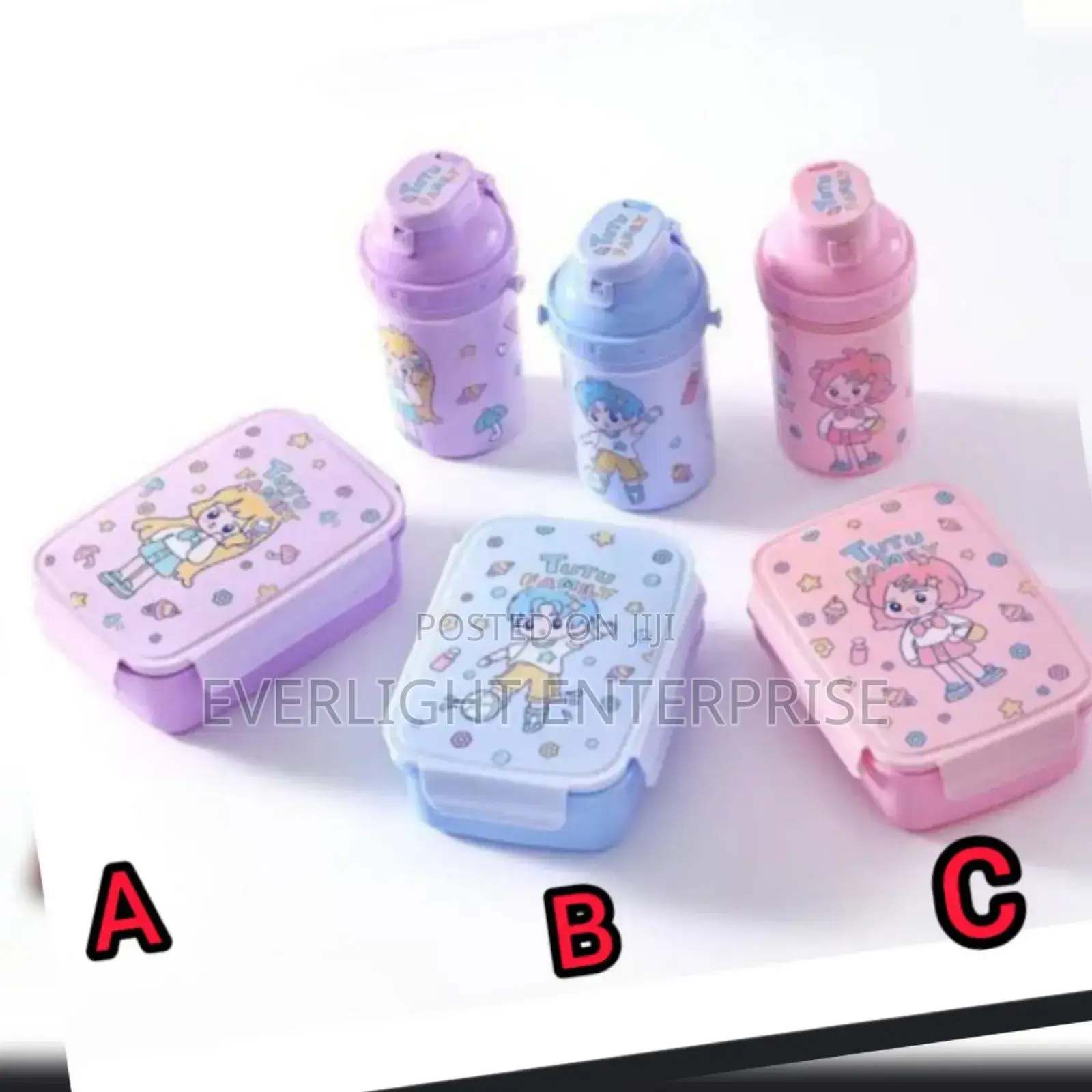 Lunch Box With Water Bottle