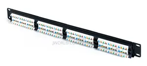 Giganet Gn-C6-Pp-24 Category 6 Utp 19” 24 Port Patch Panel