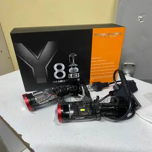 H4 Y8 Mini Projector Led Bulb - Universal Fit
