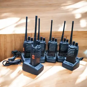 Portable Handheld Baofeng Bf-888s Walkie Talkie Radio Calls- 6 Pieces