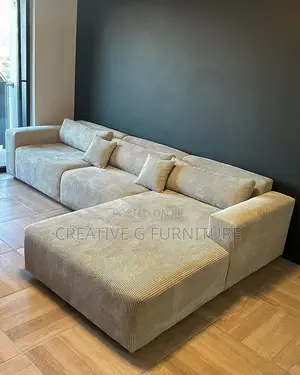 Comfort Plus Brown L-Sofa