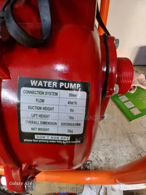 Aerobs Water Pump