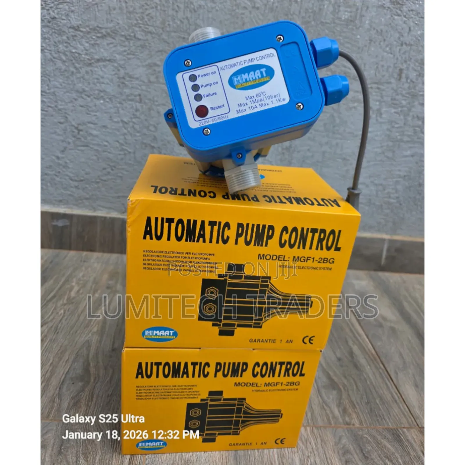 Automatic Pump Control Mmaat