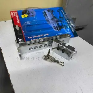 Antitheft Proof Security Pedal 8 Holes 3 Keys Security Lock System