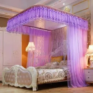 Mosquito Net - Two Stand Rail - 5 by 6/ 6 by 6