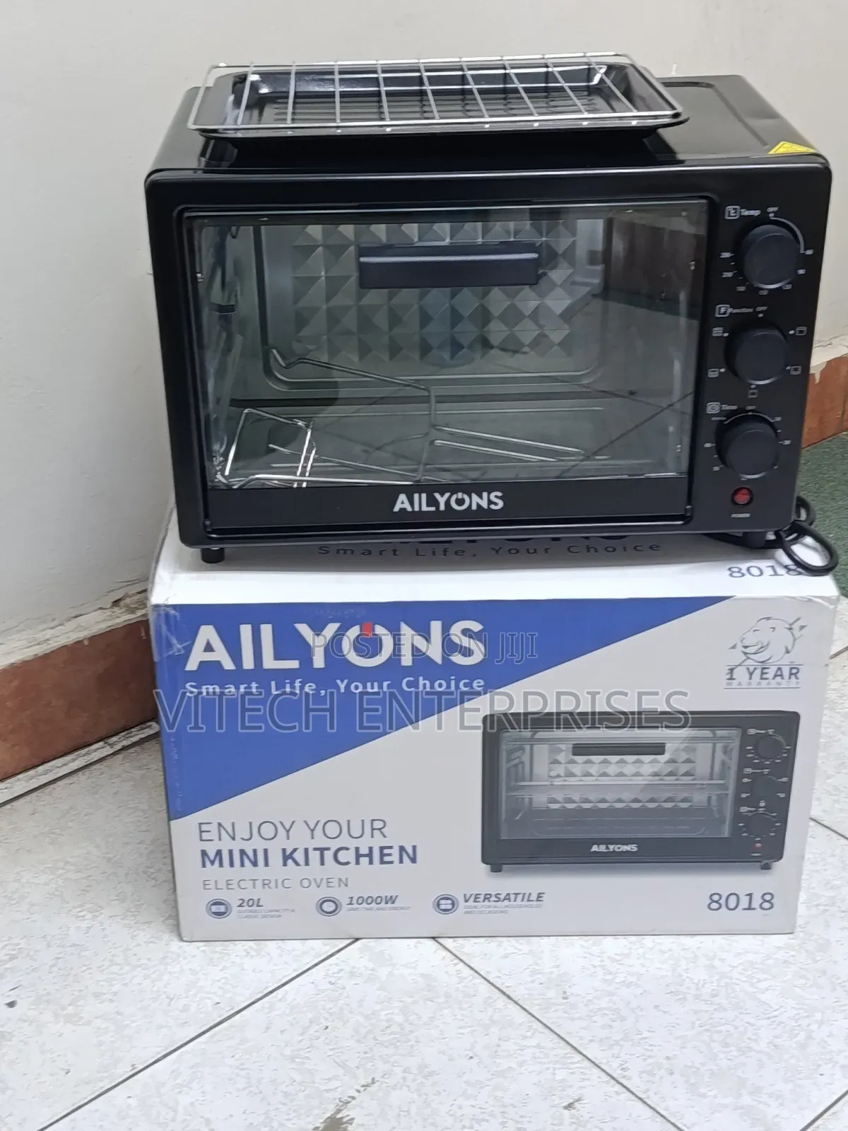 20 Litres Ailyons Electric Oven