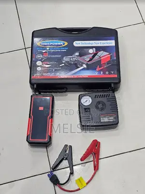 High-Power Multifunctional Portable Jump Starter - Easy Storage
