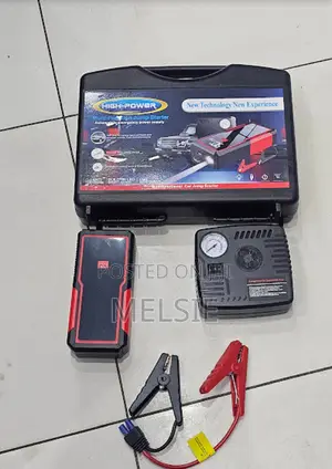 12v 99800mah Car Jump Starter Multi Purpose Design With Air Compressor