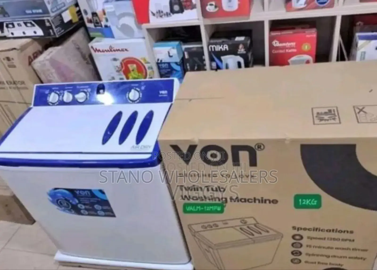 Vision 10 Kgs Washing Machine Top Load