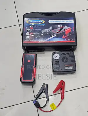 Car Jump Starter Multi Purpose Design With Air Compressor Pump