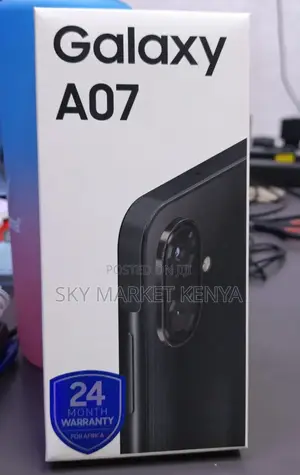 New Samsung Galaxy A07 128 GB Black