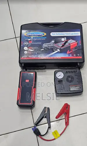 High Power Jump Starter 99800mah - Led Emergency Flashlight