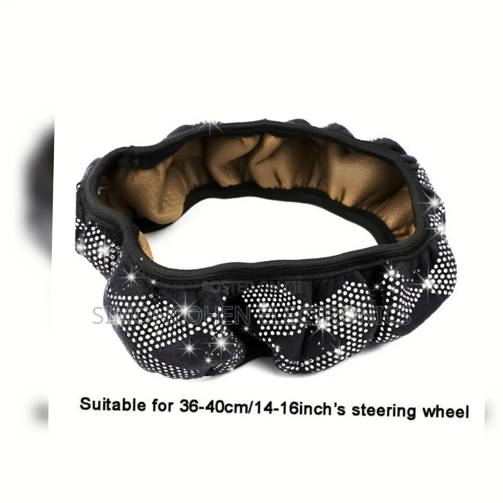 Fancy Super Stretching Sparkling Steering Wheel Cover