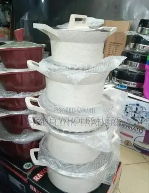 Colour White Bosch 11pcs Cookwares
