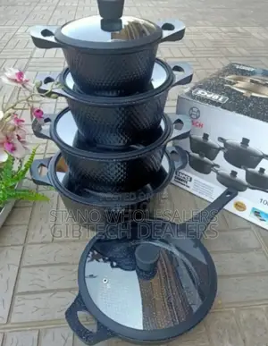 Colour Black-Bosch 11pcs Cookwares