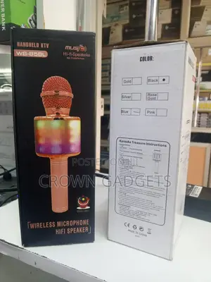 Ws-858 / Ws-858l Handheld KTV Karaoke Microphones.