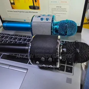 Portable Karaoke Microphone Bluetooth Speaker