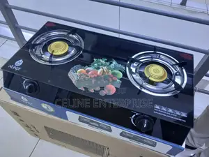 Nunix 2-Burner Table Glass Top Gas Cooke