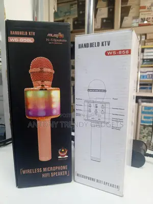 All-in-one Bluetooth Karaoke Microphone Speaker