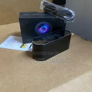 Compact Wifi Camera Clock – Motion Detection Night Vision