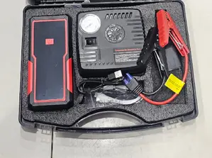 Multifunctional Car Jump Starter 99800mah Tire Inflator and Power Bank