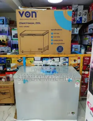 Full Commercial Bigger Von 250l Freezer. Deep Freezer