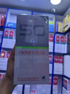 New Infinix Note 50s 256 GB Black