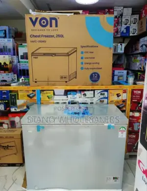 Model Von250l. Von 250l Freezer
