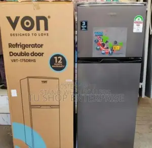 Colour Grey Von. Von 175l Fridges