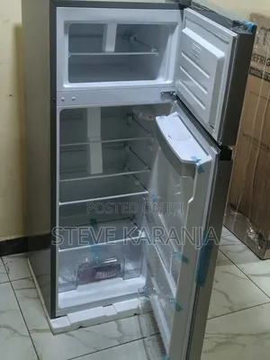 Syinix 210l Double Door Fridge