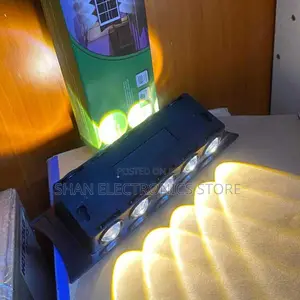 Solar Wall Light Bk-12 12 Led Dual Color Outdoor Lamp Ip65 Waterproof