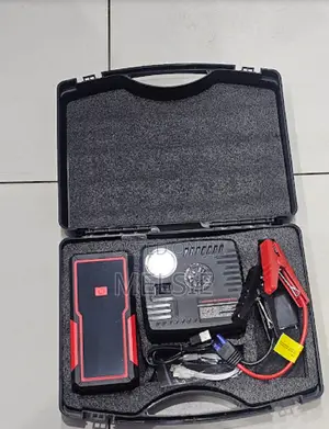 Car Jump Starter With Air Compressor Pump Emergency Power Bank
