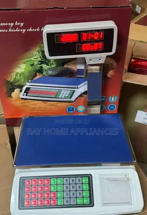 Maximum Weight 50kg 
40 Memory Receipt Scale