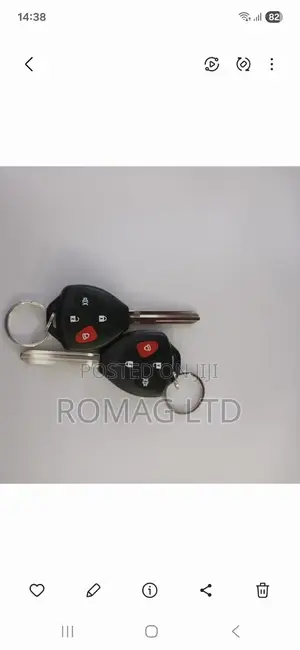 Toyota Remote Car Alarm System