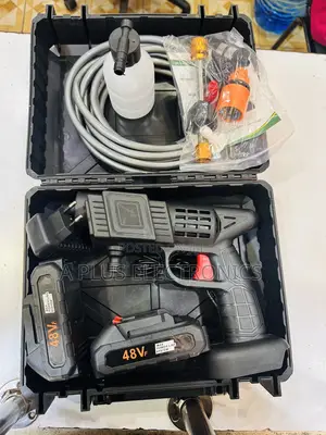 Rechargeable Car Wash Machine (With 2 Batteries) – High Performance