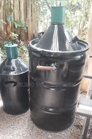 Charcoal Making Kiln.