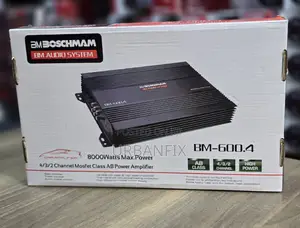 Boschmann 4 Channel 8000watts Bridgeable