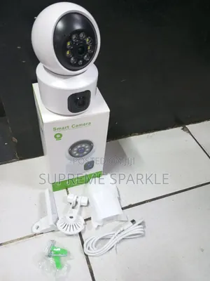 V380 Dual-Lens Smart Wi-Fi PTZ Security CCTV Camera.