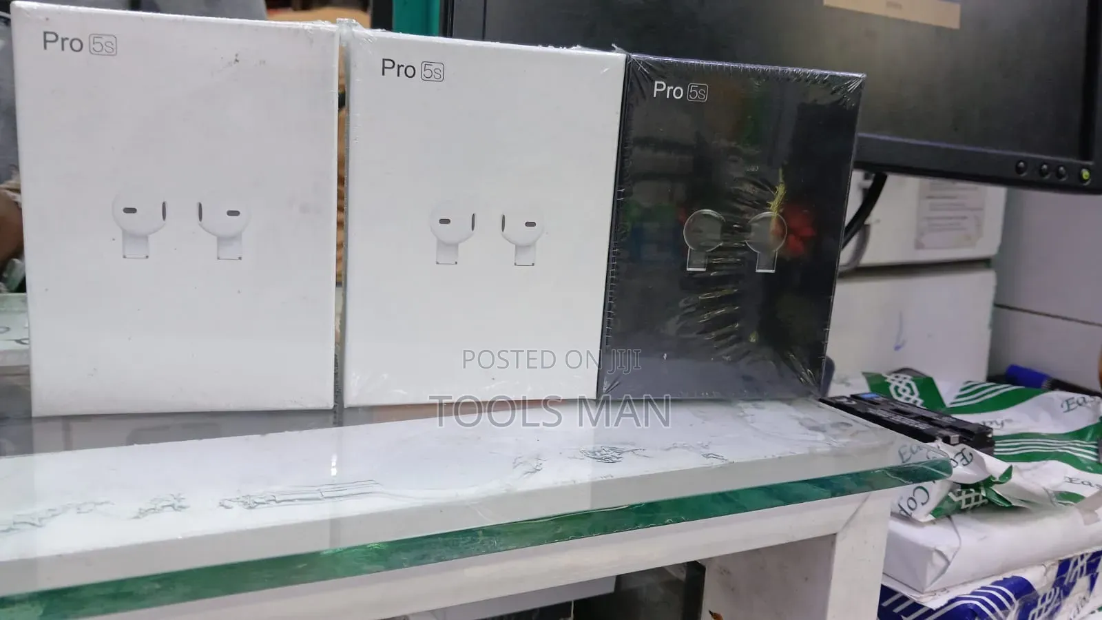 Pro 5s Wireless Bluetooth Earbuds.