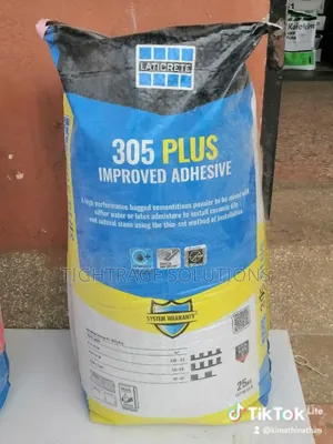 305 Plus Improved Tile Adhesive (Grey)