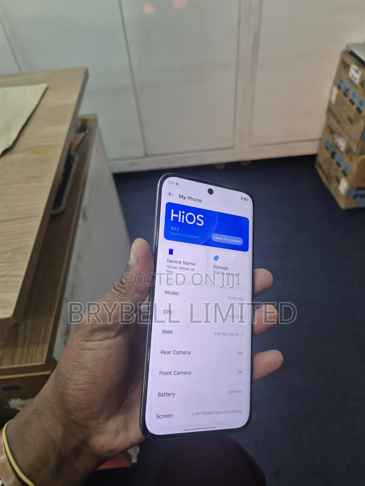 Tecno Spark 40 Pro+ 256 GB Gray