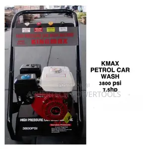 Kmax Petrol Car Wash Machine, a High-Pressure Washer 3800psi